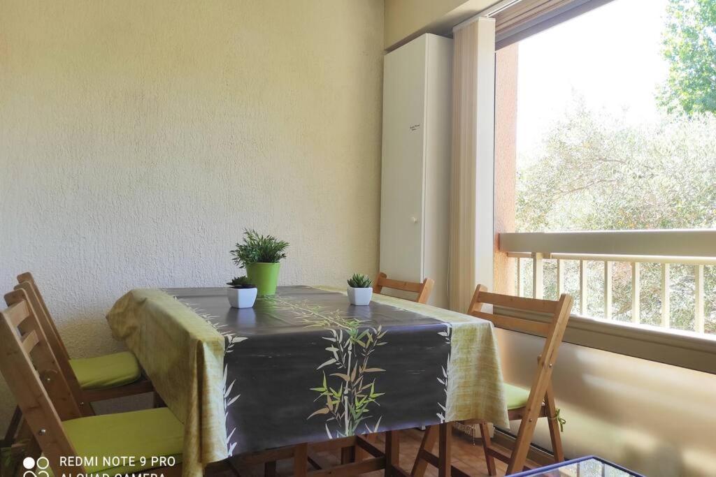 Studio Zen Sud Plage A Pied Pin Rolland Sablettes Saint-Elme Exterior foto